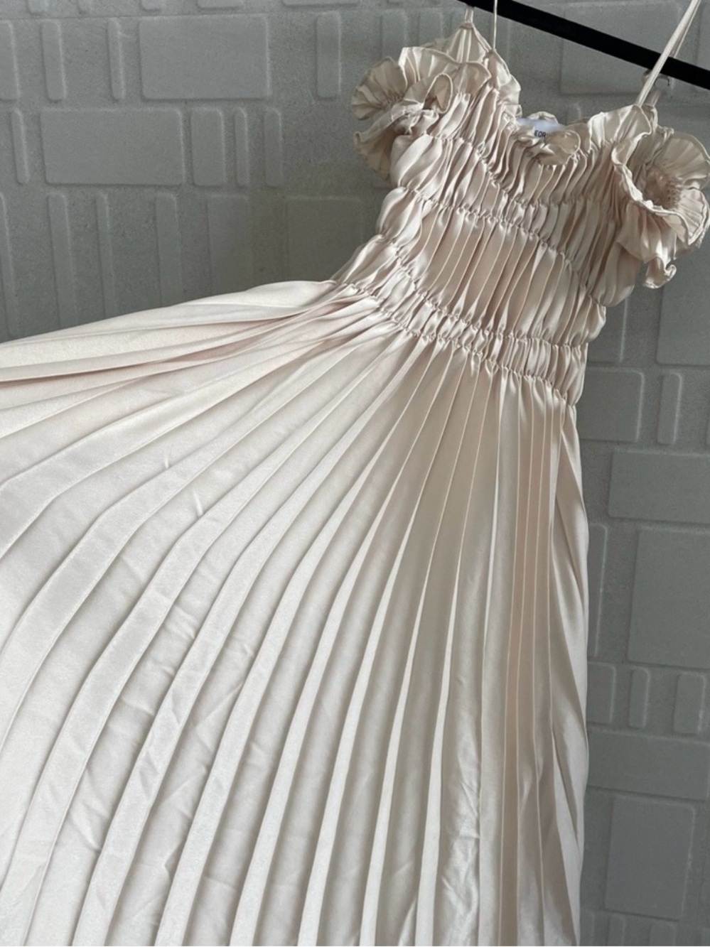 NWOT Georgia Hardinge Siren Dress in Oyster Women’s 10 - Picture 10 of 12